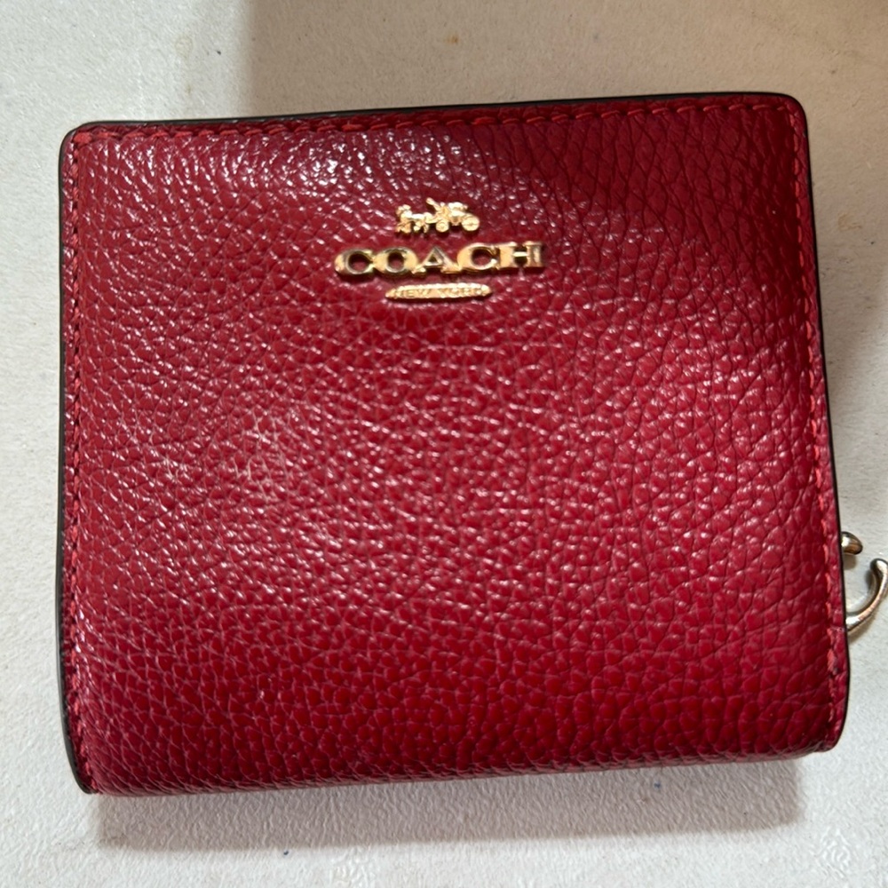 Coach mini wallet